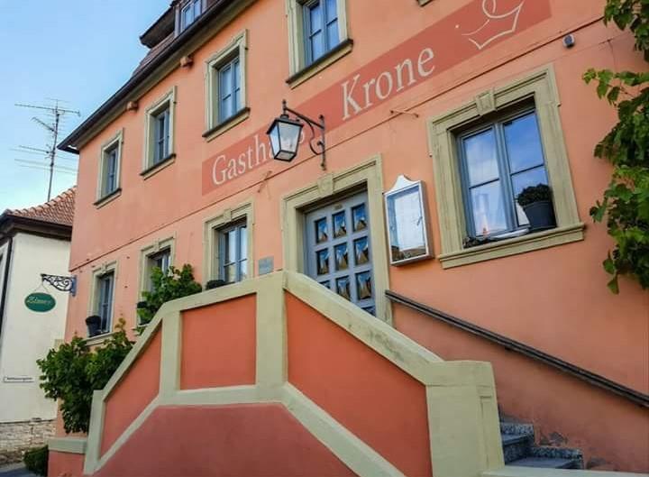 Gasthaus Krone Wiesentheid Eksteriør bilde